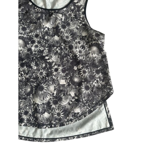 LULULEMON Floral Workout Tank Top Size 8 - Picture 3 of 6